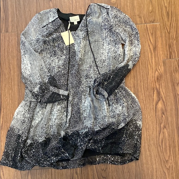 Large the Korner Black and Gray Women's Dress - Picture 1 of 7
